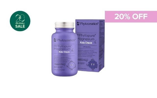 20% Off Phytoceutics Phytopure® Glycine Plus™ &  Kids Magnesium Chews Cover Image